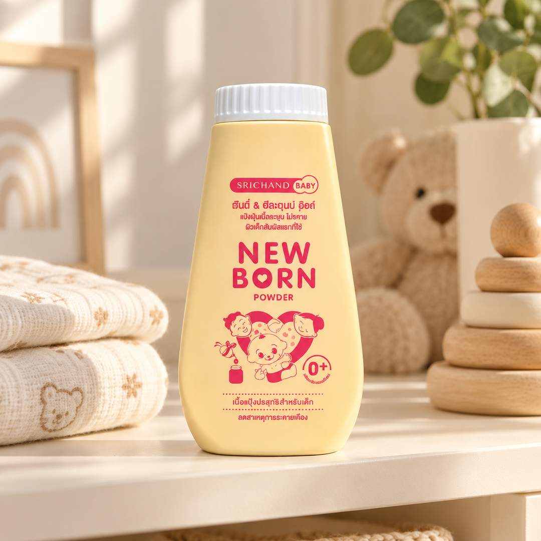 Srichand Baby Newborn Powder 150 g lifestyle