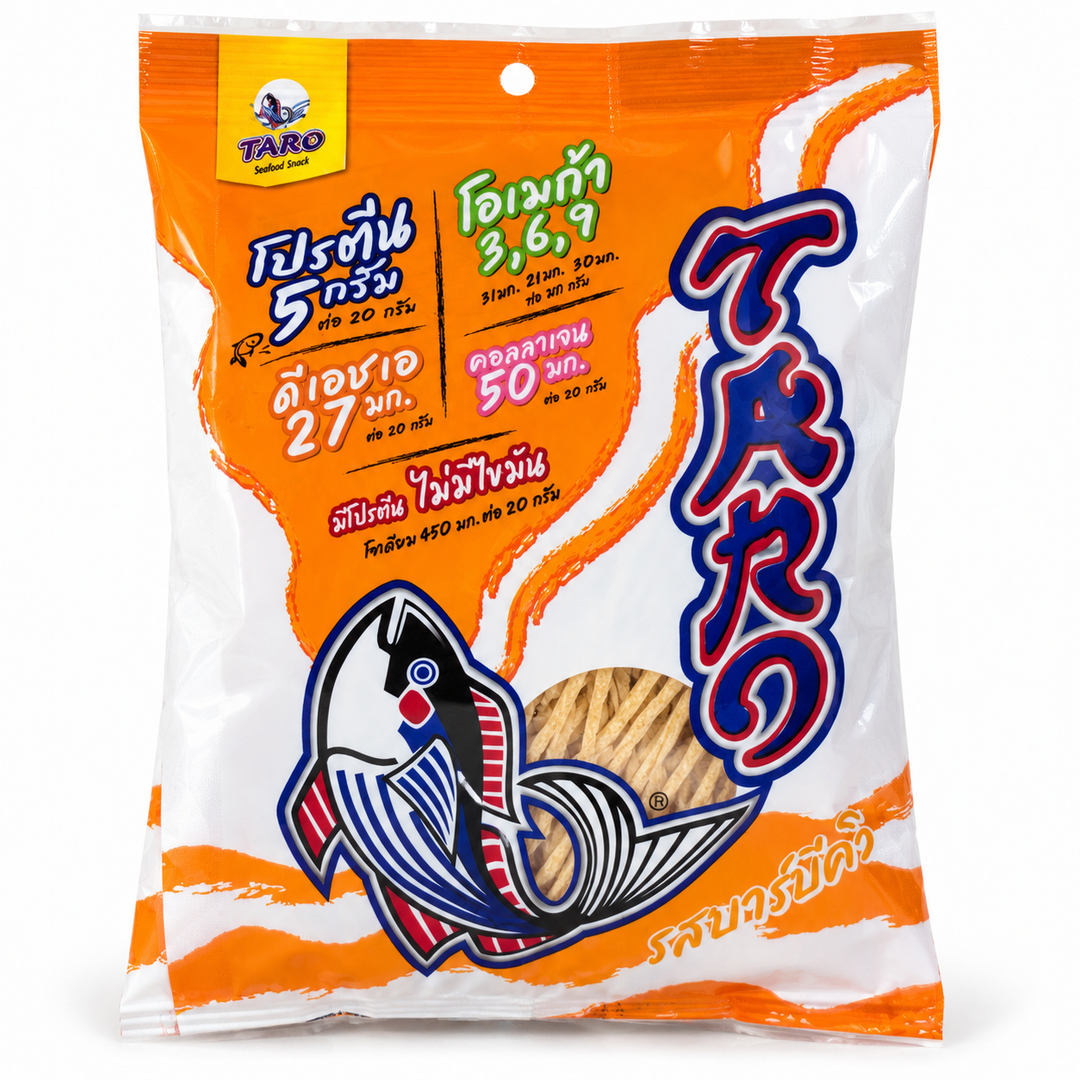 TARO BBQ fish snack
