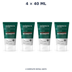 Smooth E Gentlemen Acne Power Oil Clear Foam 40 ml — 4 Units