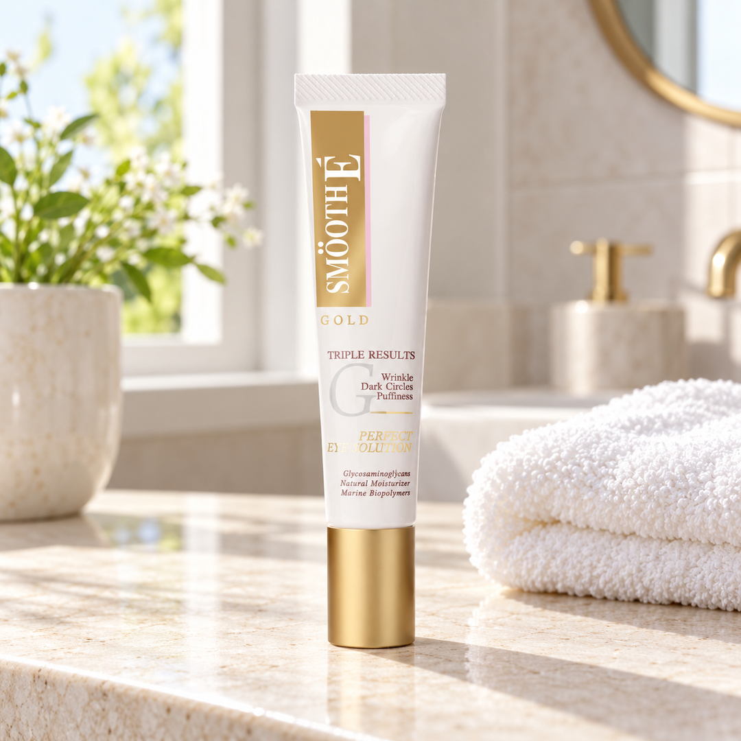 Smooth E Gold Perfect Eye Solution 15 ml — product presentation