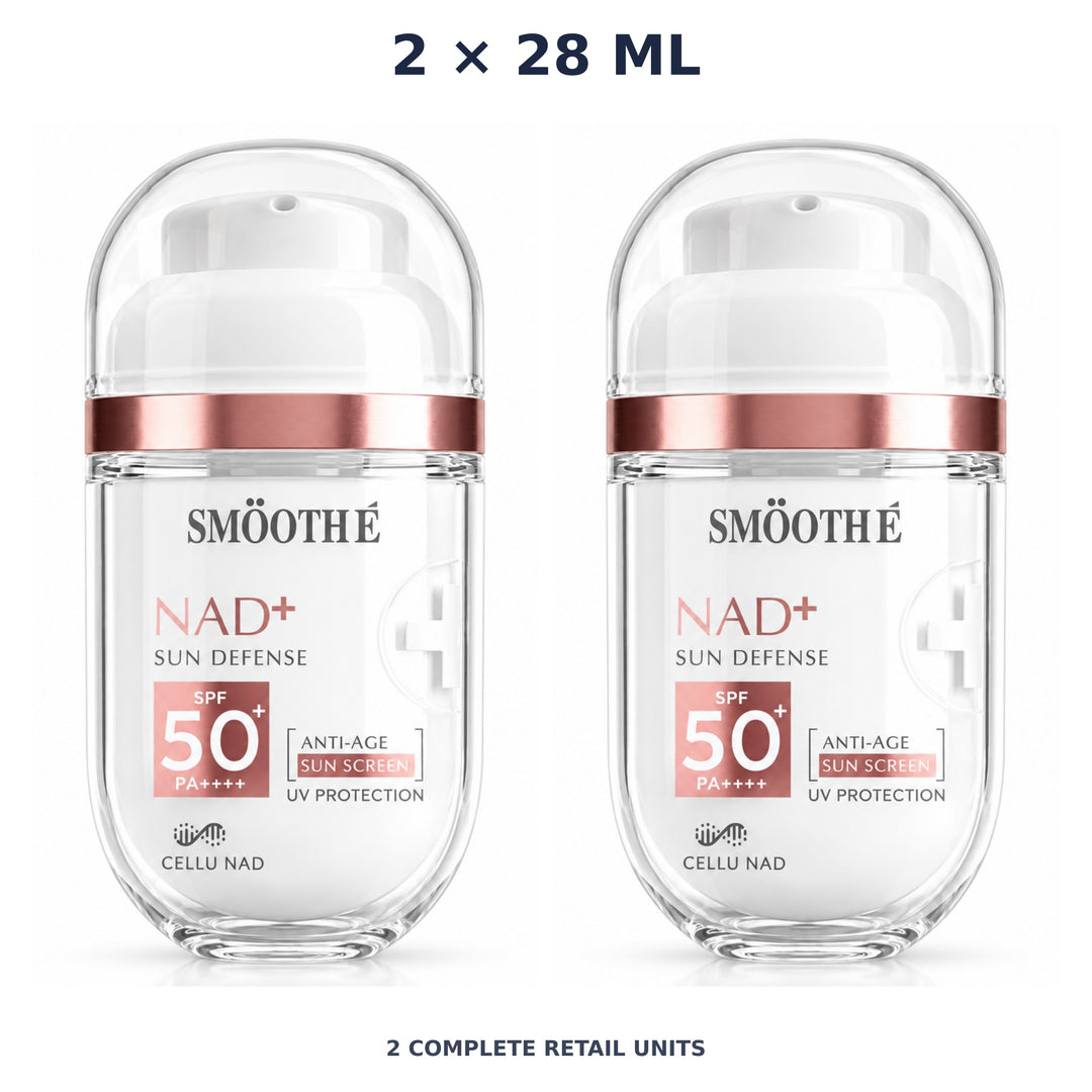 Smooth E NAD+ Sunscreen 28 ml — 2 Units