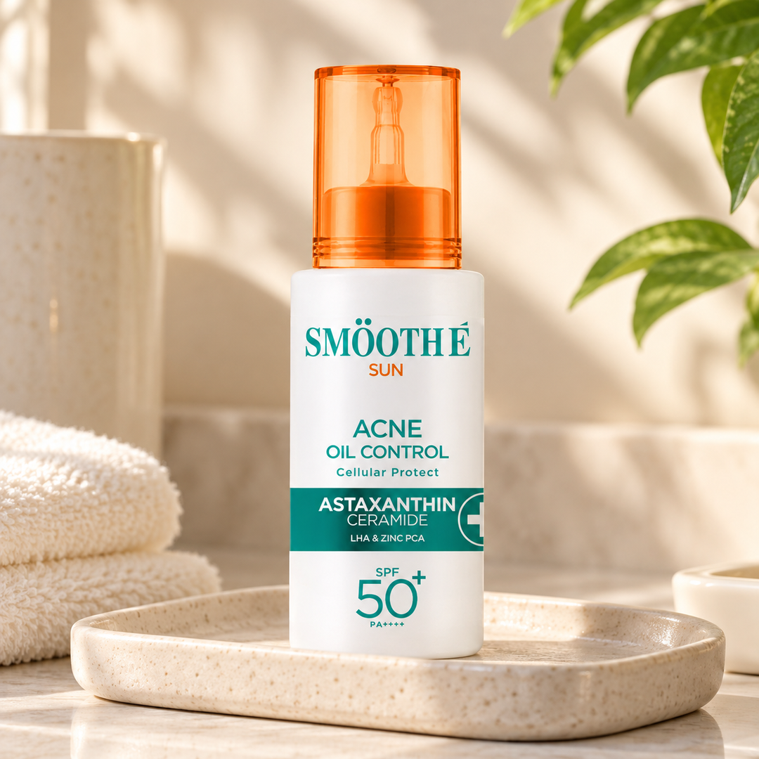 Smooth E Sun Asta Acne Oil Control 30 g — product presentation