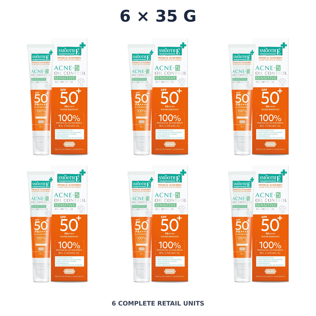 Smooth E Sun Dry Touch 35 g — 6 Units
