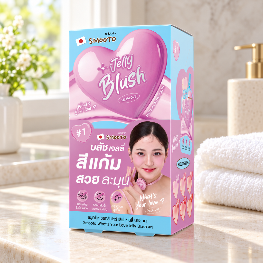 Smooto What's Your Love Jelly Blush #1 3 g — product presentation