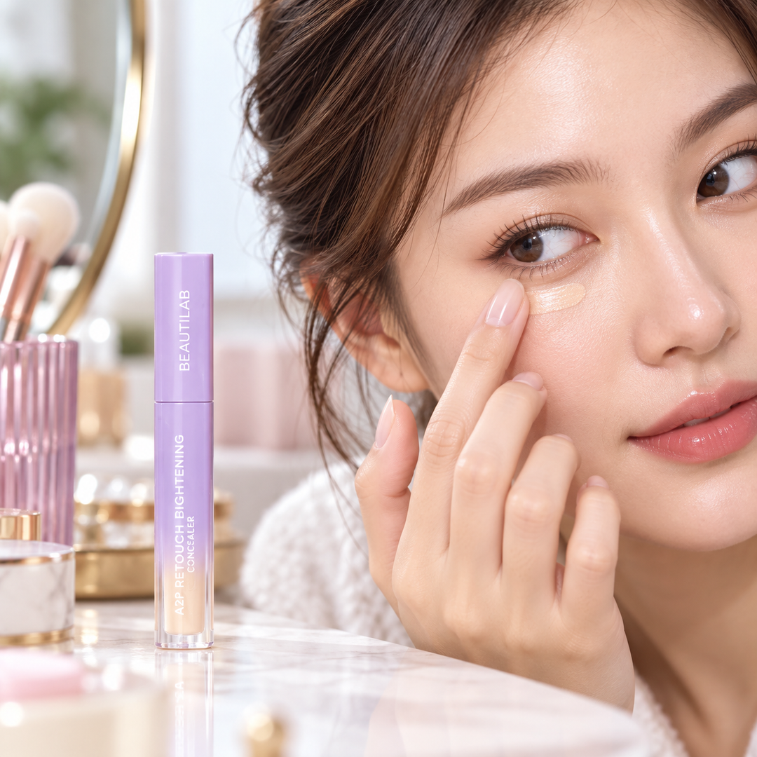 BEAUTILAB A2P Retouch Brightening Concealer — 02 Light-Medium — blending makeup