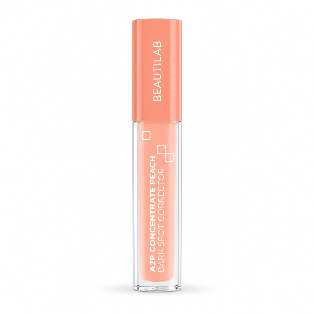 BEAUTILAB A2P Concentrate Peach Dark Spot Corrector — Light Peach — 1, 2 or 4 Tubes | 2.5 g Each — white background product cover