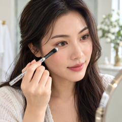 BEAUTILAB Blend & Fix Pro-Blending Brush — 1, 2 or 4 Brushes — product use lifestyle use1