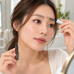 KAGE Truebrow Mybrow Mascara — 00 Buttermilk — 1, 2 or 4 Tubes | 4 g Each — product use lifestyle use2