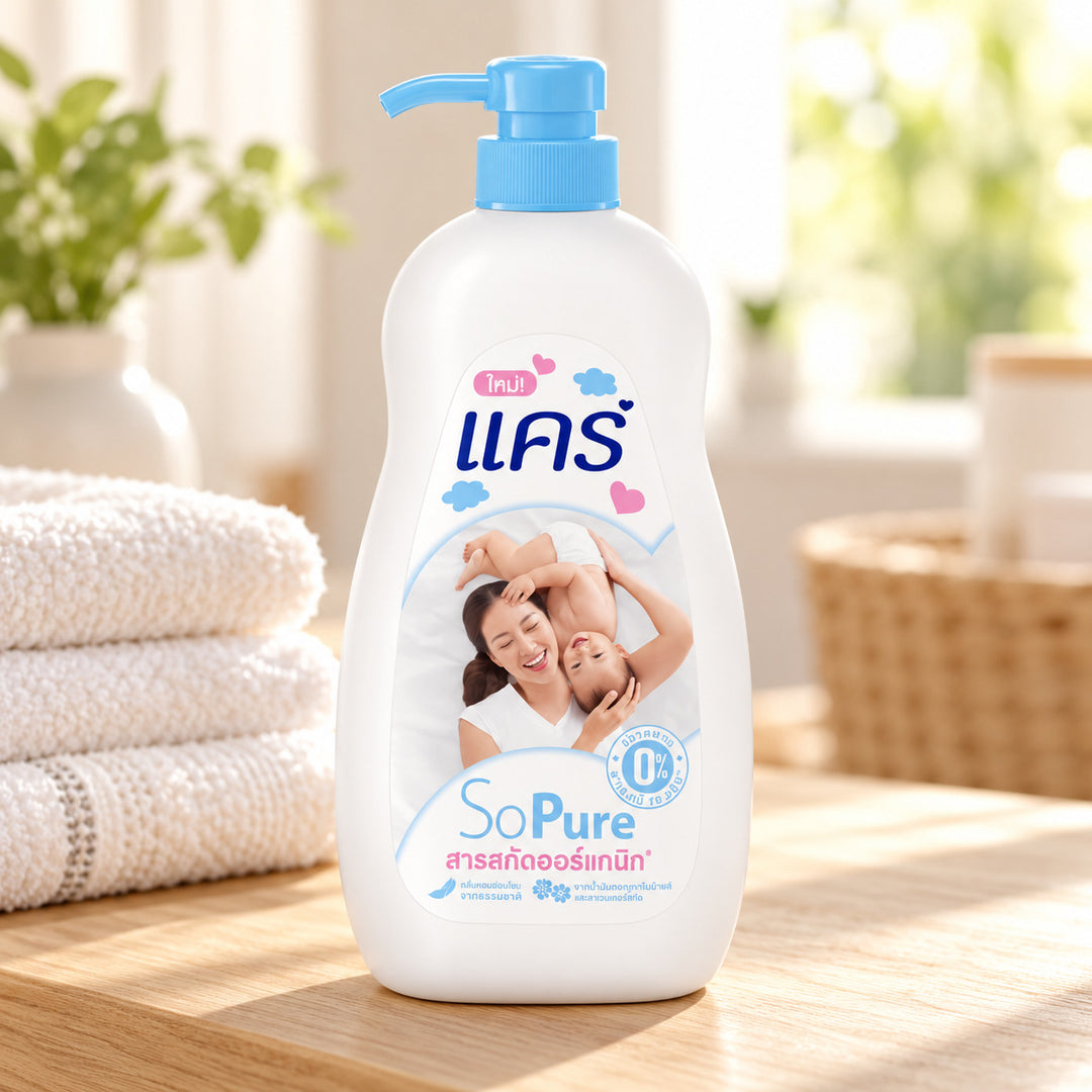 Care SoPure Shower Cream — lifestyle view of one retail unit