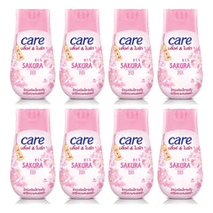Care Blink & Bright Sakura BB Face Powder | 8 Bottles | 40 g Each — 8 separate retail units shown on white background