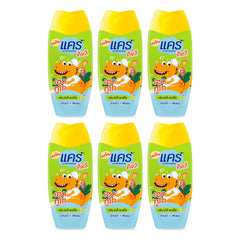 Care Kids Head to Toe Nutty Apple Wash | 6 Bottles | 200 ml Each — 6 separate retail units shown on white background