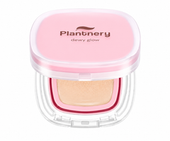 Plantnery Dewy & Shine Soft Glow Essence Cushion SPF50 PA+++ 12 g – 00 Fair | 1, 2 or 4 Pack product on white background
