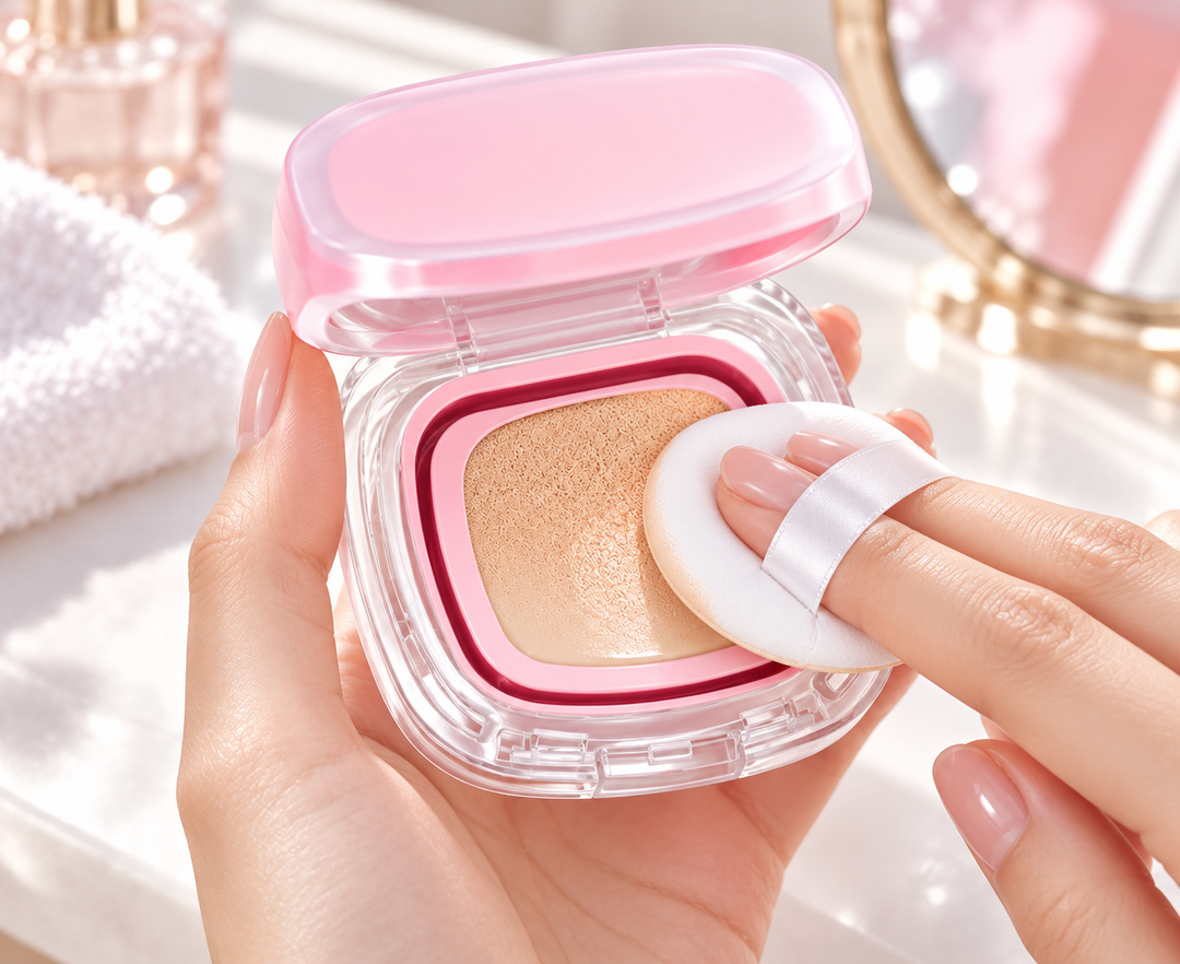 Plantnery Dewy & Shine Soft Glow Essence Cushion SPF50 PA+++ 12 g – 01 Ivory | 1, 2 or 4 Pack usage detail