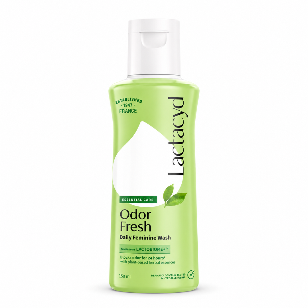 Lactacyd Odor Fresh Daily Feminine Wash — 1 × 150 ml — exact pack quantity on white