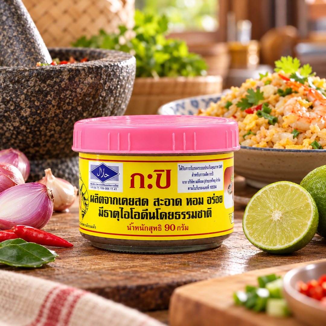 Kung Thai Authentic Shrimp Paste 90 g — lifestyle photograph