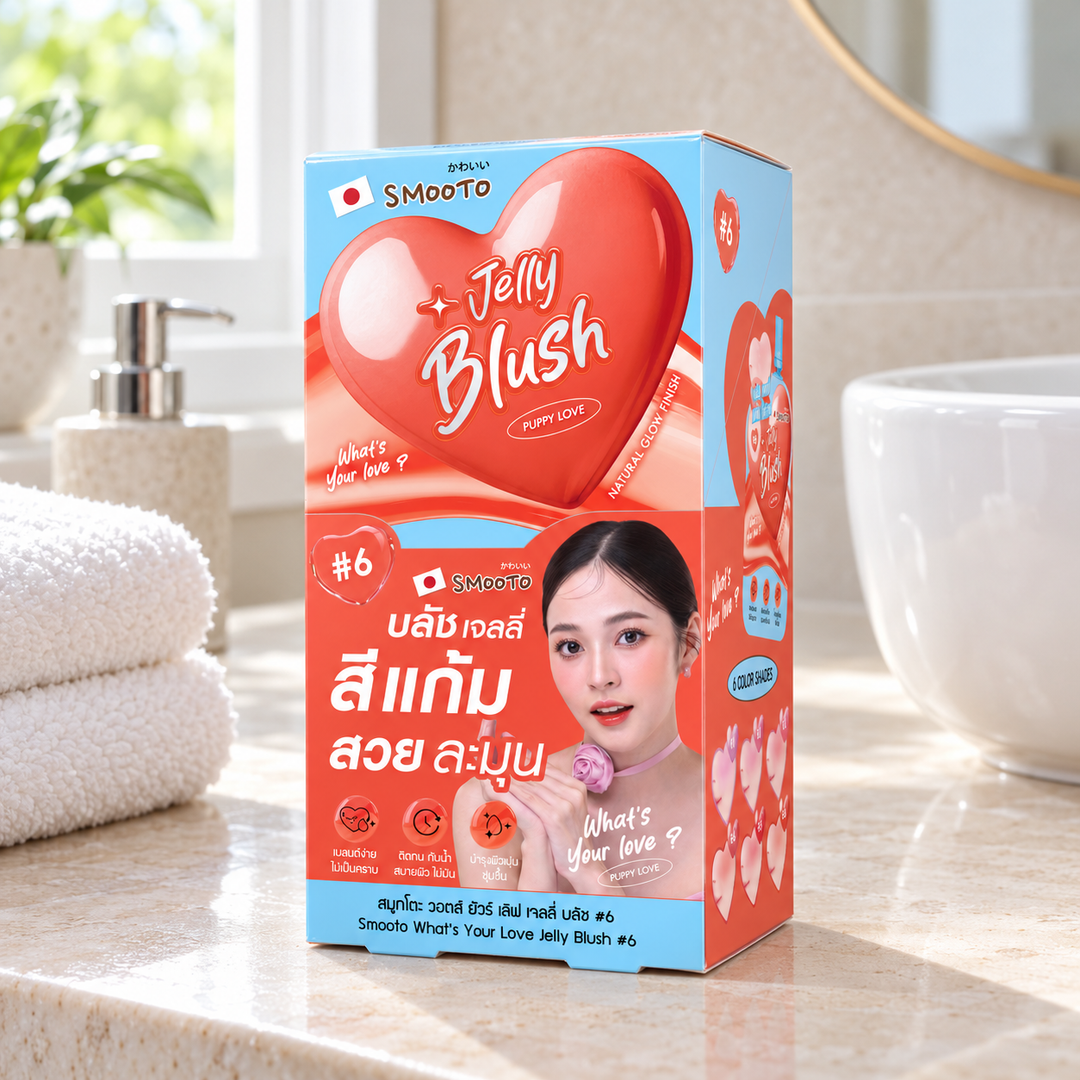 Smooto What's Your Love Jelly Blush #6 3 g — product presentation
