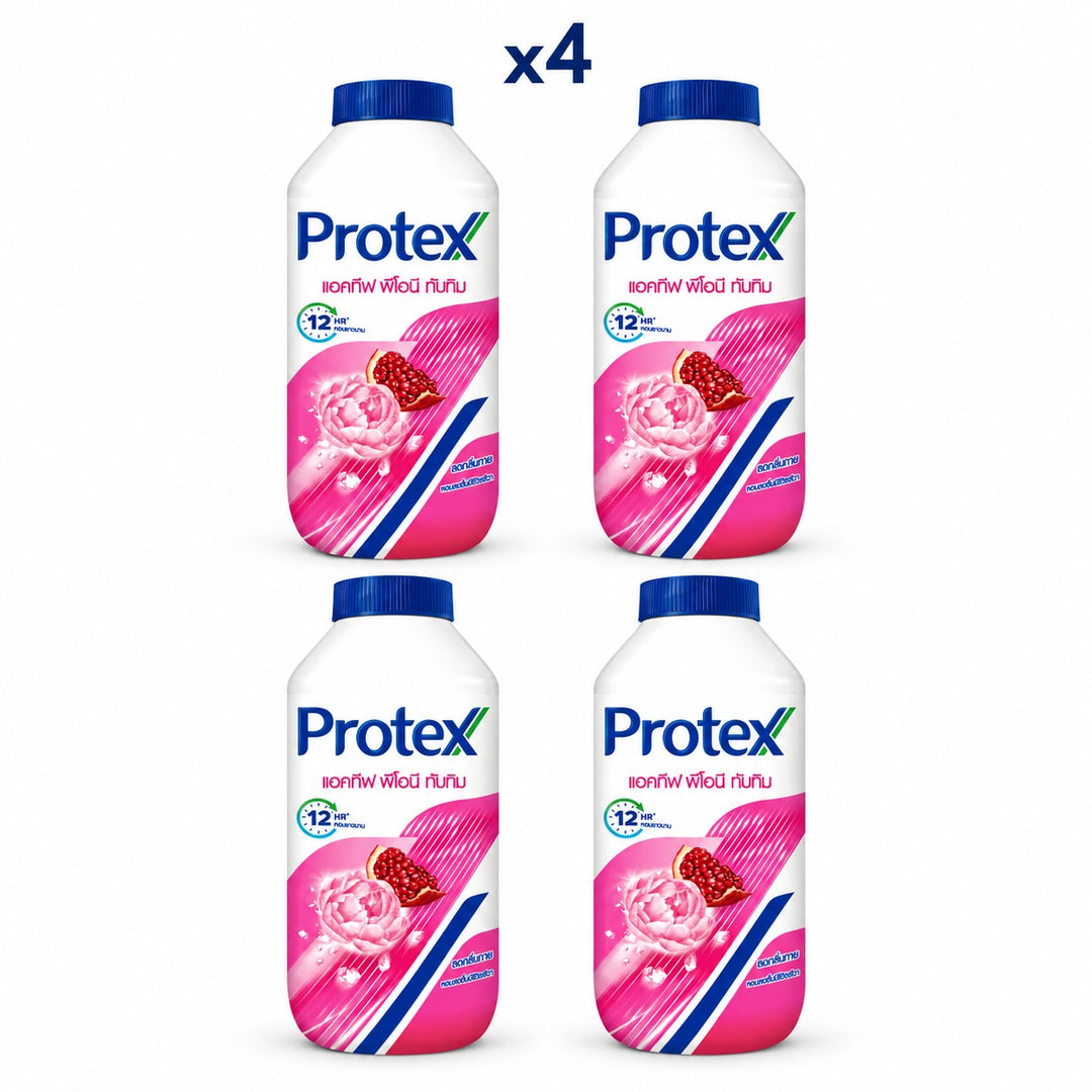 Protex Active Peony & Pomegranate Perfumed Talcum Powder 280 g - 4 retail units