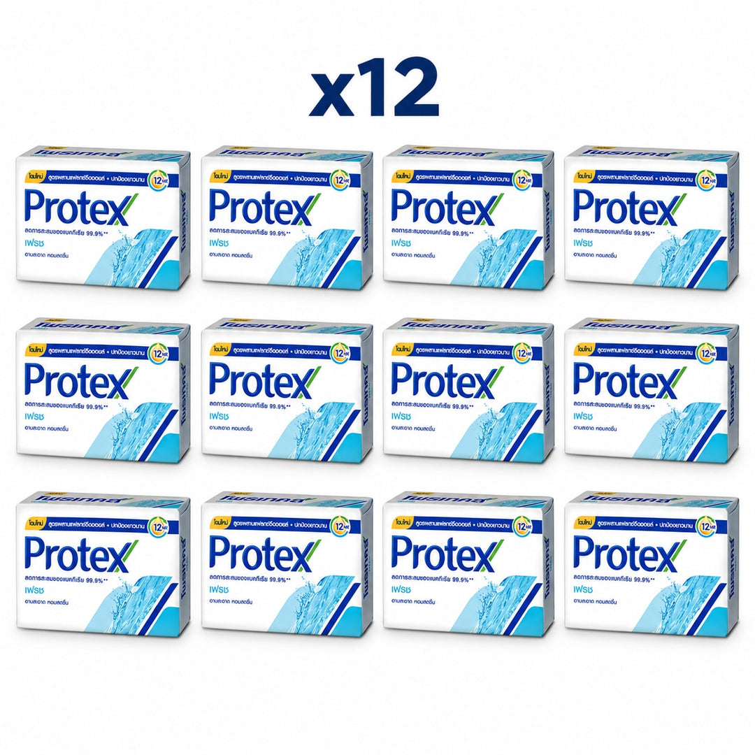 Protex Fresh Bar Soap 90 g — Pack of 12 - product cover