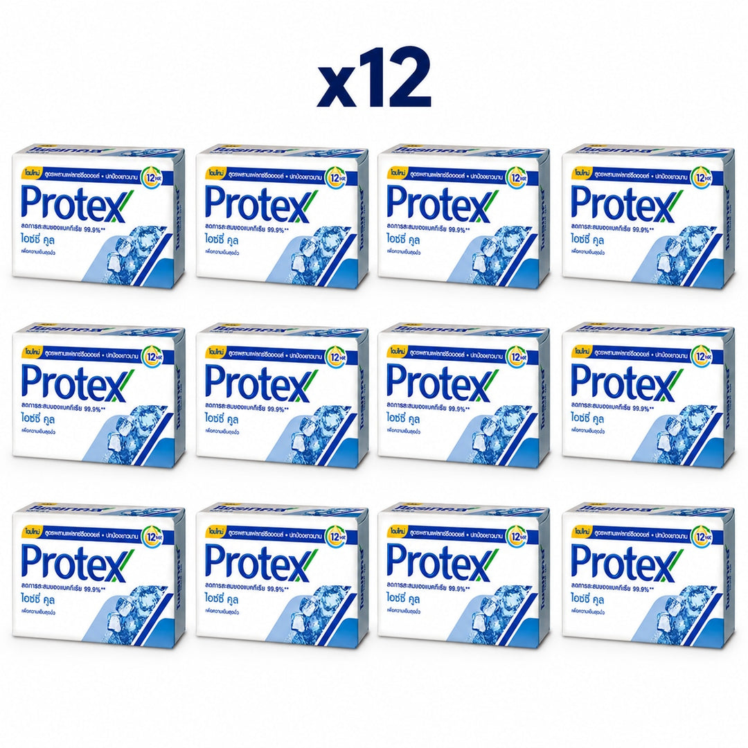 Protex Icy Cool Bar Soap 90 g — Pack of 12 - product cover