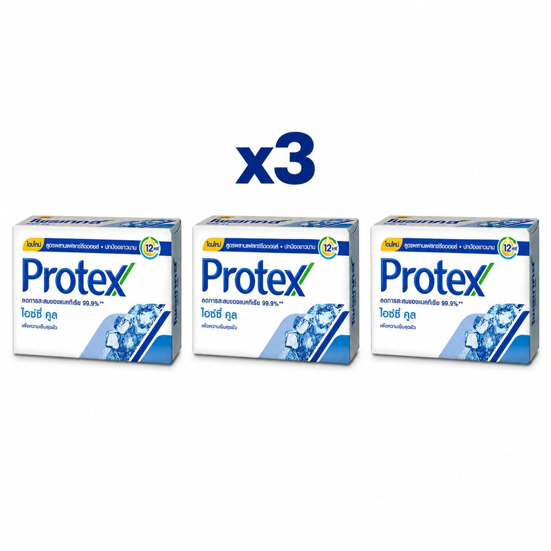 Protex Icy Cool Bar Soap 90 g — Pack of 3 - product cover