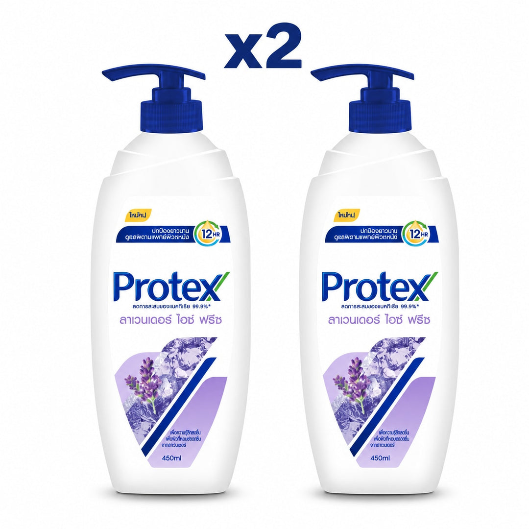 Protex Lavender Ice Freeze Shower Gel 450 ml — Pack of 2 - product cover