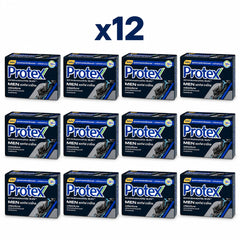 Protex Men Active Charcoal Bar Soap 60 g — Pack of 12 - product cover