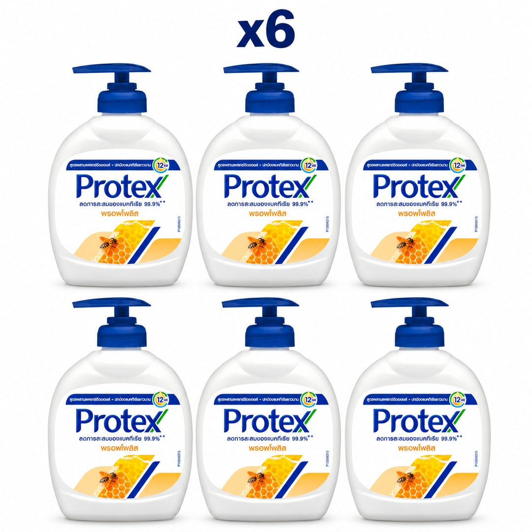 Protex Propolis Liquid Hand Wash 250 ml — Pack of 6 - product cover