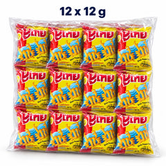 Puthai Black Pepper Crispy Snacks 12 × 12 g - product cover