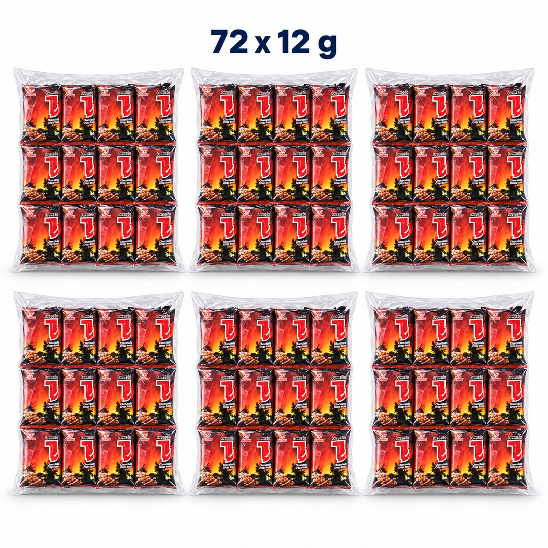Puthai Chocolate Crispy Snacks 72 × 12 g - product cover