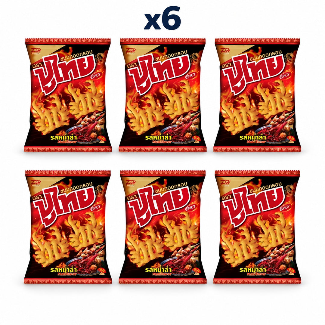 Puthai Mala Crispy Snacks 6 × 55 g - product cover