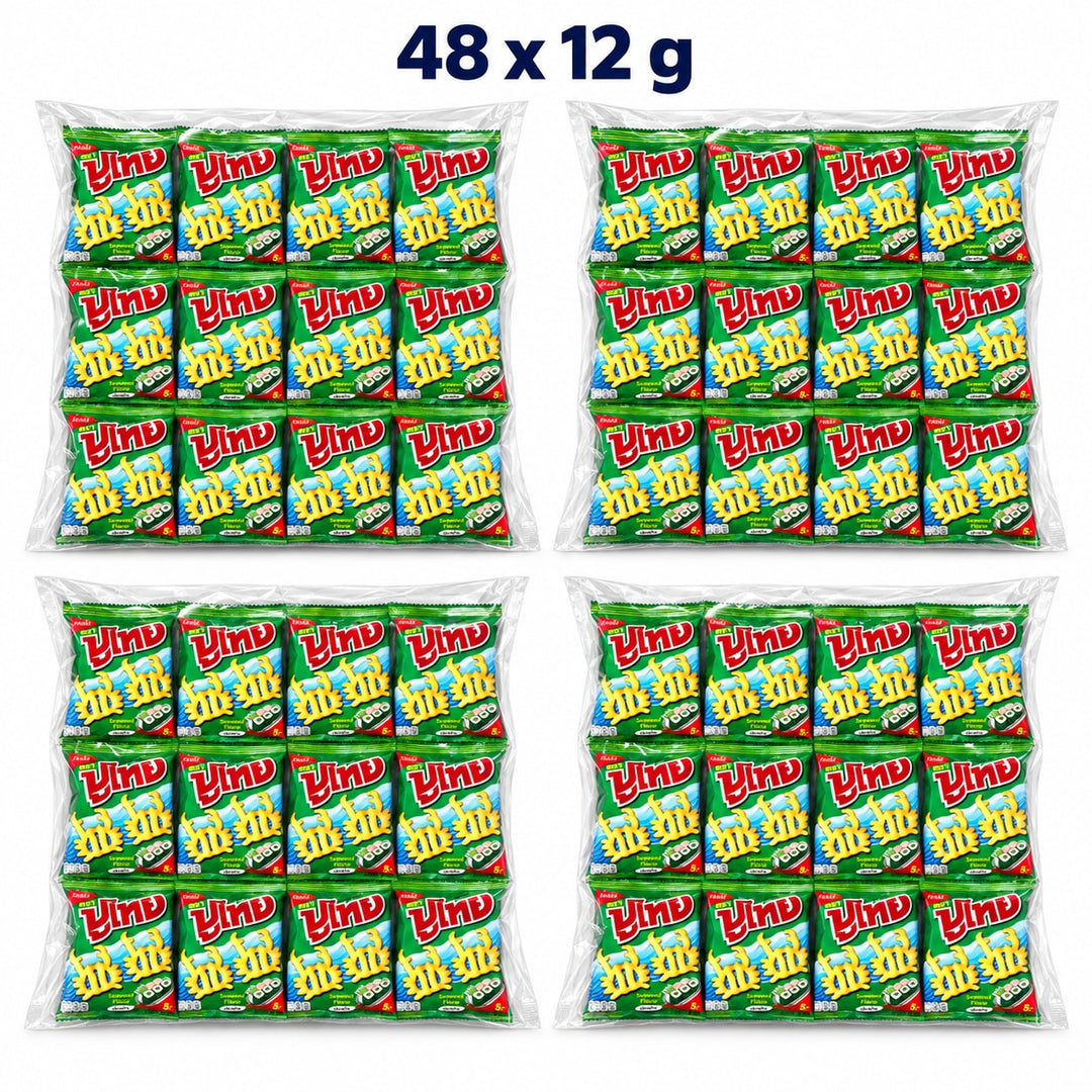 Puthai Nori Seaweed Crispy Snacks 48 × 12 g - product cover