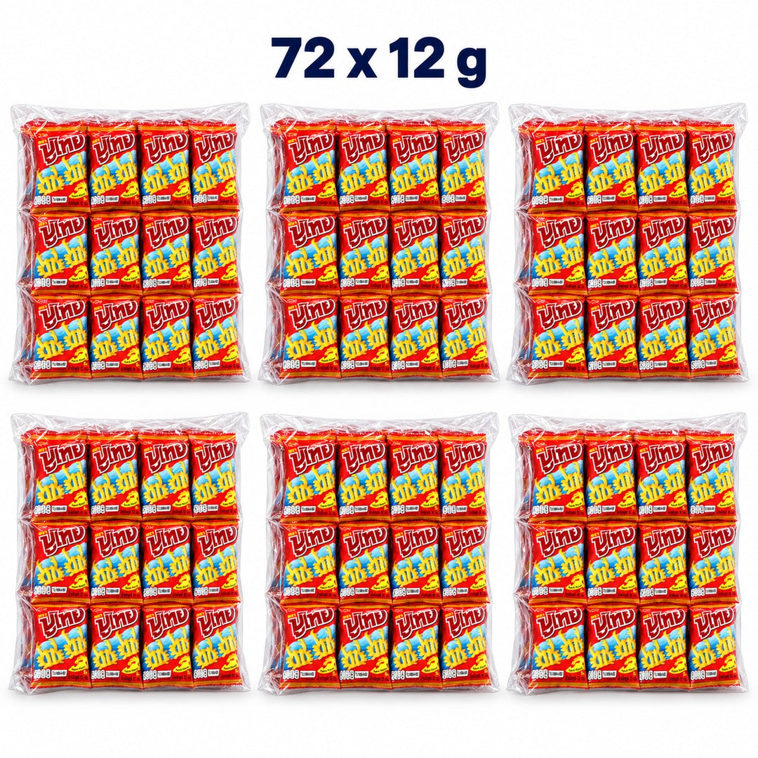 Puthai Squid Flavour Crispy Snacks 72 × 12 g - product cover