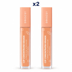 QESICR C2P Concentrated Orange Corrector — 03 Deep Peach 1 tube - 2 retail units