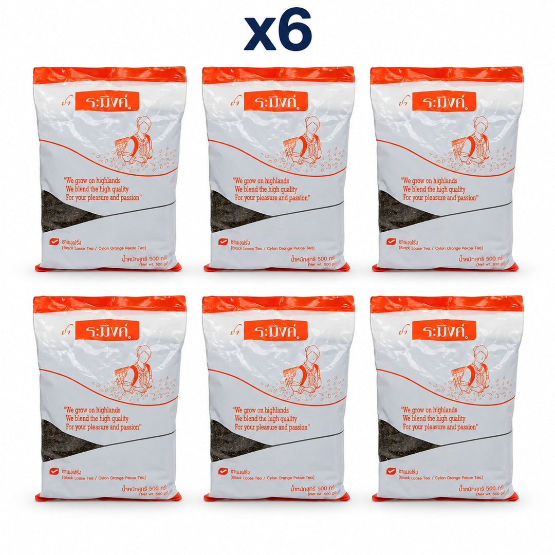 Raming Ceylon Style Black Tea 500 g — Pack of 6 - product cover