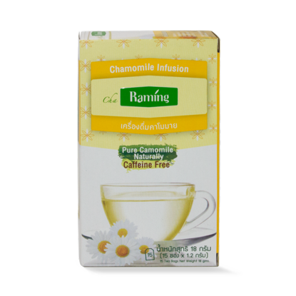 Raming Pure Chamomile Infusion 15 Tea Bags (18 g) — 1 Unit - product cover