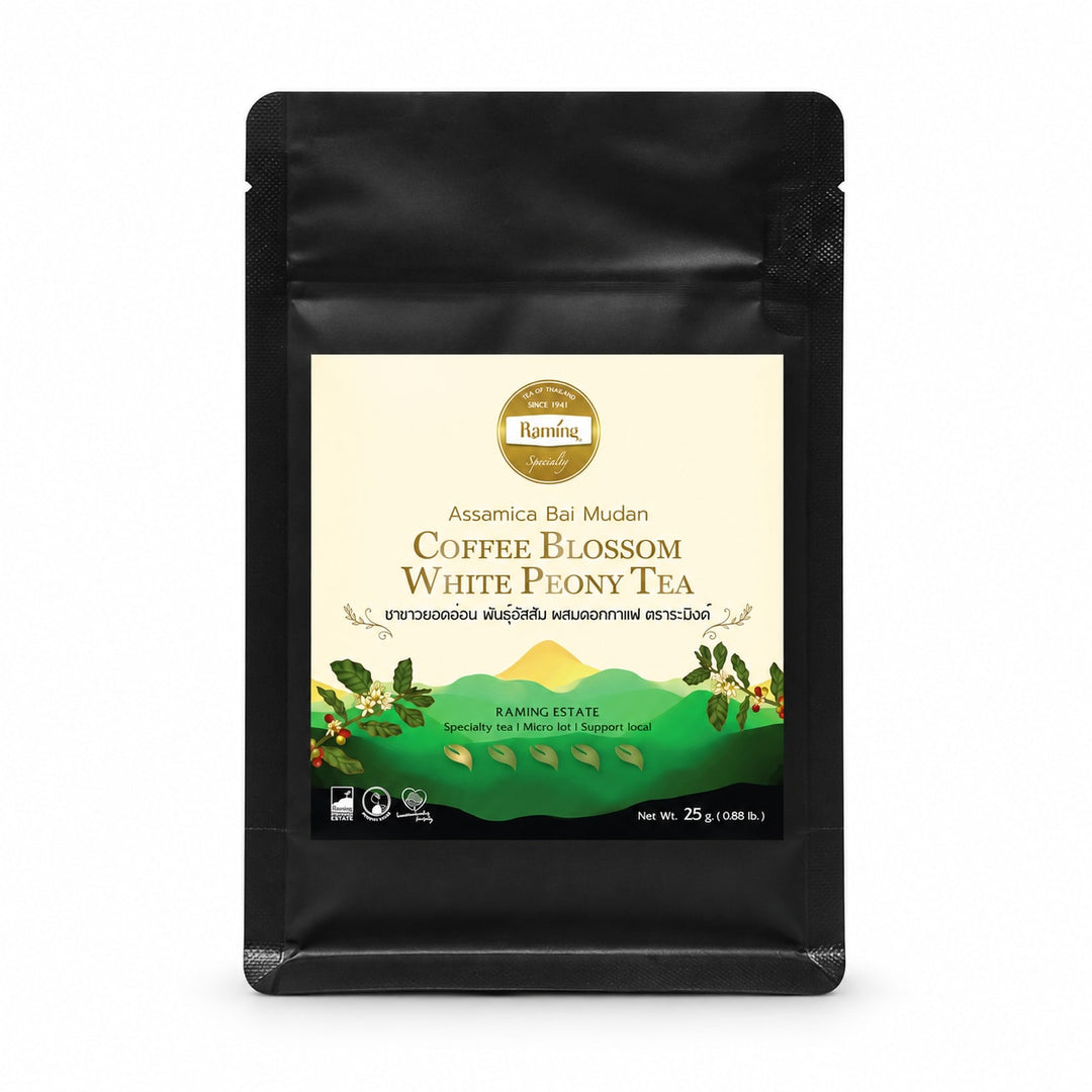 Raming Coffee Blossom White Peony Tea 25 g — 1 Unit - product cover