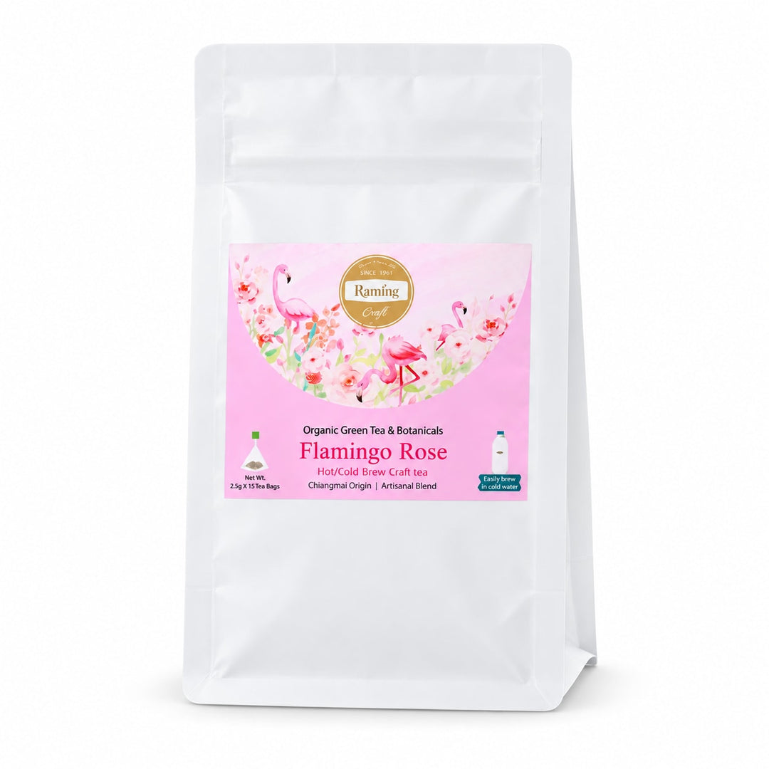Raming Flamingo Rose Craft Tea 15 Tea Bags (37.5 g) — 1 Unit - product cover