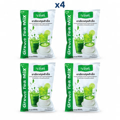 Raming Green Tea Latte Mix 500 g — Pack of 4 - product cover