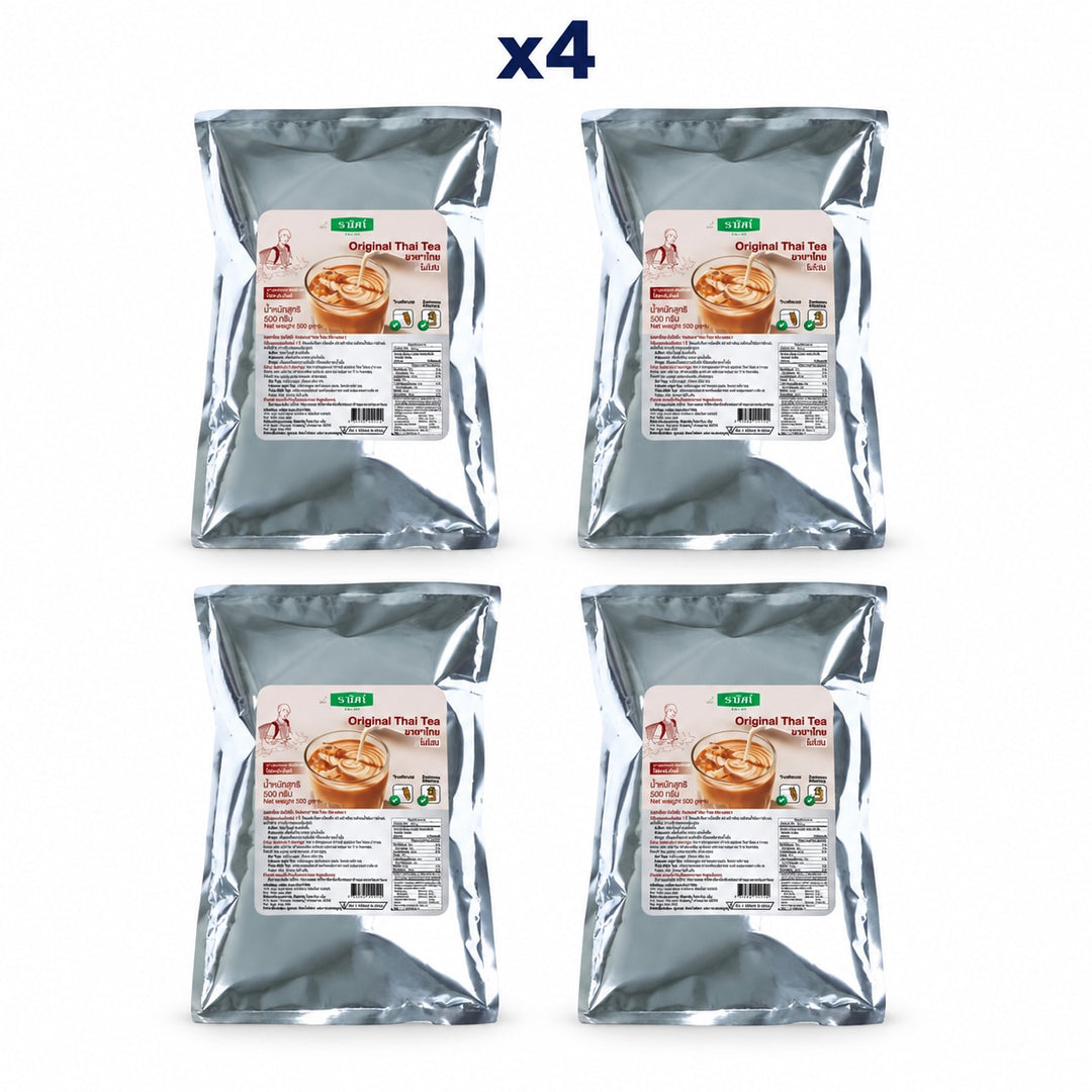 Raming Nude Thai Tea No Added Colour 500 g — Pack of 4 - product cover