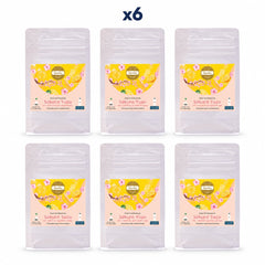 Raming Sakura Yuzu Craft Tea 15 Tea Bags (37.5 g) — Pack of 6 - product cover