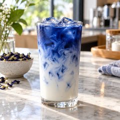 tea blue 1 - lifestyle illustration