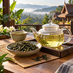 tea green 1 - lifestyle illustration
