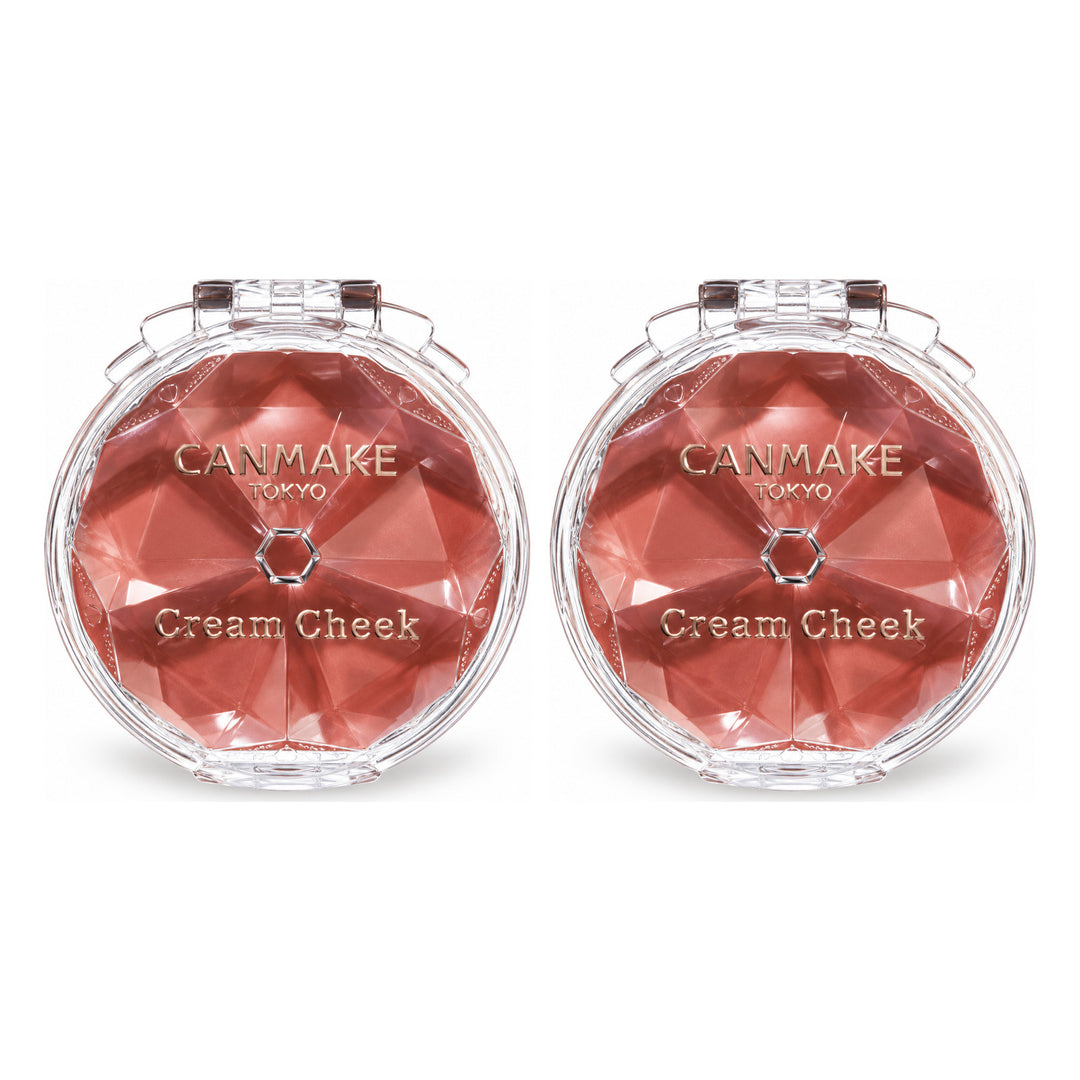 CANMAKE Cream Cheek | 2 Packs — 2 separate retail units shown on white background