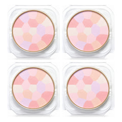 CANMAKE Marshmallow Finish Powder Abloom Refill | 4 Packs | 4 g Each — 4 separate retail units shown on white background