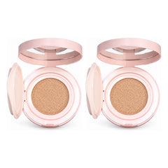 CANMAKE Fit Glow Cushion | 2 Packs | 10 g Each — 2 separate retail units shown on white background