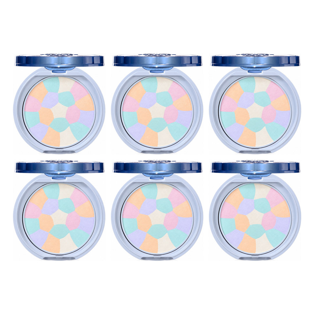 CANMAKE Illuminating Finish Powder Abloom | 6 Packs | 6.5 g Each — 6 separate retail units shown on white background