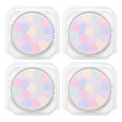 CANMAKE Illuminating Finish Powder Abloom Refill | 4 Packs | 6.5 g Each — 4 separate retail units shown on white background