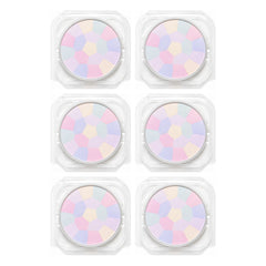 CANMAKE Illuminating Finish Powder Abloom Refill | 6 Packs | 6.5 g Each — 6 separate retail units shown on white background