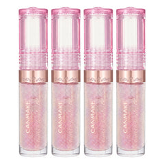 CANMAKE Twinkle Jewelry Plumper | 4 Packs | 3.4 g Each — 4 separate retail units shown on white background