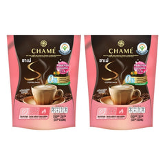 CHAMÉ Sye Coffee Pack Collagen CLA | 2 Packs — 2 separate retail units shown on white background